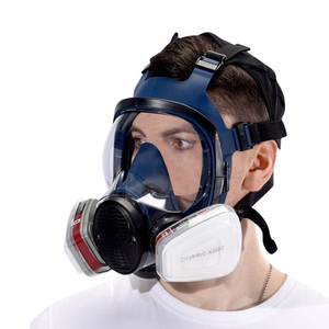 High Quality Full Face <strong>Gas</strong> <strong>Mask</strong> 6800 High Density Silicone <strong>Anti</strong>-Fogging and High Temperature Resistant Respirators &amp; <strong>Masks</strong> - Product Image 5