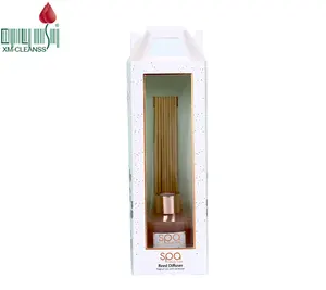 Luxury Glass Bottle Essential Oil Air Freshener Home Fragrance Reed Diffuser