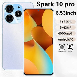 Nuovo smartphone Tecno Spark 10 Pro 3+32GB del 2024, cellulari <span class=keywords><strong>x4</strong></span> pro Realme, telefono cellulare 4G con ricarica rapida. - Product Image 3