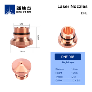 Nuevas boquillas de corte láser Focus JD152 OEM <span class=keywords><strong>DNE</strong></span> tipo A/tipo B para máquina de corte por láser de fibra - Product Image 2