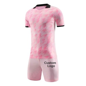New Arrival Unisex Lightweight Soccer Uniform Set Sportswear Set Custom Logo Printed Shirts OEM Wholesale - Product Image 1