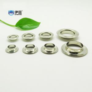 อีแวน ขายส่งอุปกรณ์โลหะสำหรับเสื้อผ้า ผ้าม่าน รองเท้า ห่วงตาไก่สีเงิน อุปกรณ์ร้อยสายร้อยเชือกสำหรับเสื้อผ้า - Product Image 4