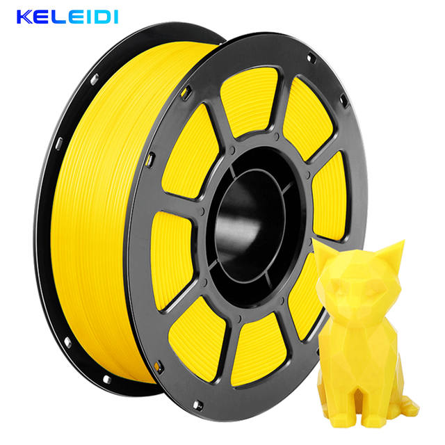 KELEIDI 3D Printer 1.75mm Filament 1kg Multiple Colors PETG Nylon Rods  for 3D Printing