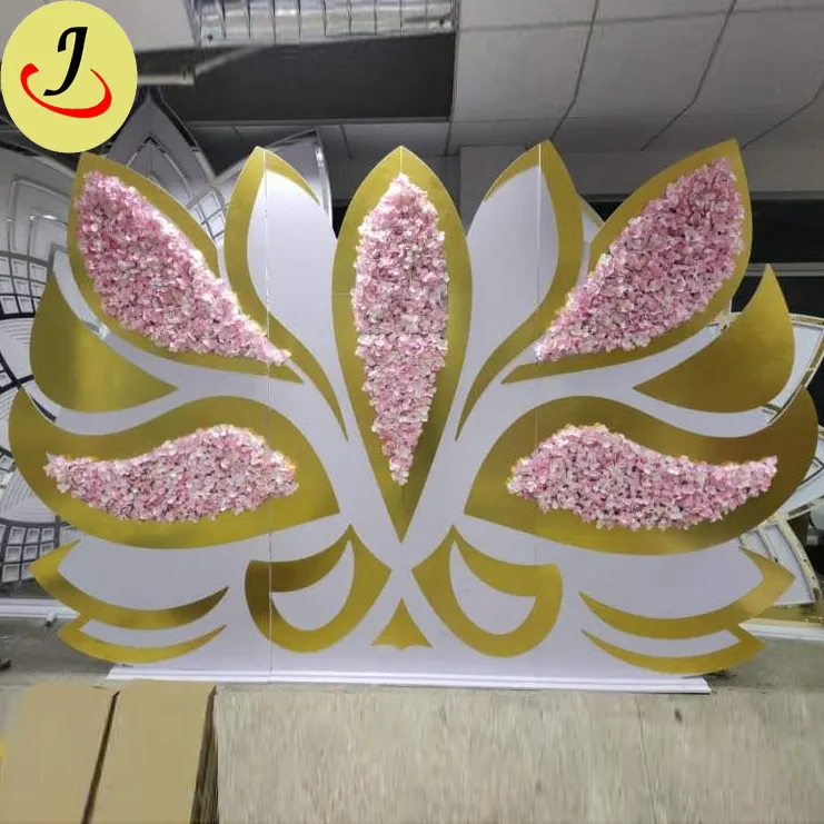 Wedding Decoration Hot Sale Modern Style Wedding Party Event Backdrop Stage Decoration