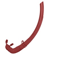 Tuba de plongée semi-humide flexible et rigide en TPU, embout buccal en silicone souple pour la pêche sous-marine, certifié CE, ZMZ DIVE S21 personnalisable
