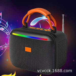 Altoparlante solare portatile Mini altoparlante 10W ad alta potenza Home Party Rgb Speaker per feste Wireless acustica supporto portatile Subwoofer - Product Image 4