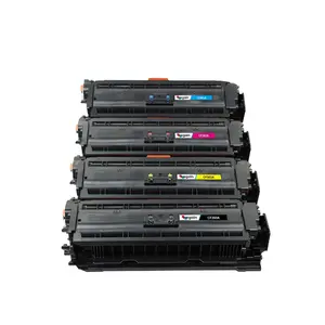Cartucho de tóner de color de impresora láser Compatible con W9060MC/W9061MC/W9062MC/W9063MC para HP Color LaserJet Managed E55040dn