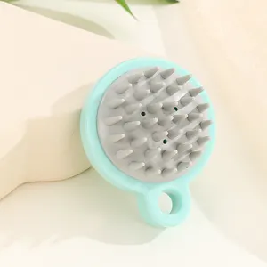 New Style Shampoo Brush Hair Bath Massage Brush Clean Healthy Scalp Soft Rubber Soft Tooth Shampoo Comb Tools