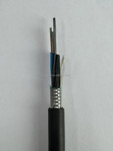 Cable de Fibra Óptica Blindado GYTS para Exteriores, de Tubo Suelto, Trenzado, para Entierro Directo, de 12, 24, 48, 96 Hilos - Product Image 3