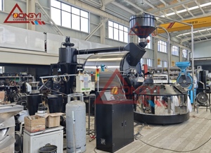 Torréfacteur de grains de café industriel entièrement automatique de qualité supérieure, 30 kg, 60 kg, 120 kg, 200 kg, 300 kg, 360 kg, <span class=keywords><strong>meilleur</strong></span> fournisseur - Product Image 4
