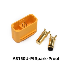 AS150U Male Female Plug 70A Anti Spark With Signal Pin Waterproof RC Plant Protection <b>Drone</b> Battery Cable 6/8/10AWG 10/20/50CM - Product Image 4