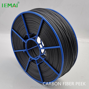 Nuovo Materiale per Stampa 3D Filamento in Fibra di Carbonio PEEK per Bobina Rinforzato Migliorato CFR PEEK Colore Nero - Product Image 4