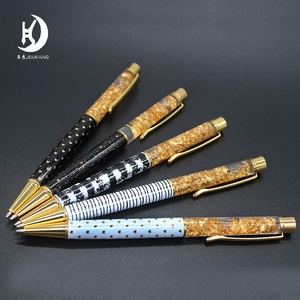 Commercio all'ingrosso regalo promozionale personalizzato marchio penne ufficio scuola glitter scrittura <span class=keywords><strong>penna</strong></span> a sfera - Product Image 1