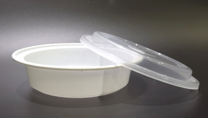 Round Disposable PP Plastic Food Container with Lid Leakproof Soup Bowl Microwave Safe Meal Prep <b>Storage</b> Container - Product Image 3