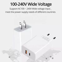 Boîte d'emballage personnalisée avec logo, marché européen, téléphone portable à charge rapide avec câble, chargeur mural USB-C 30W