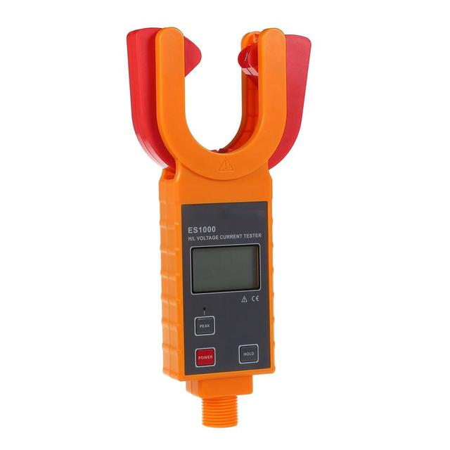 Digital High Voltage Clamp Meter 60kV AC 1200A with 5m Insulating Rods, 50mm Jaw for Overhead Line Measurement