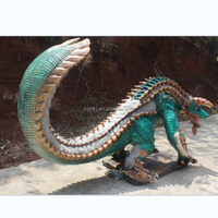 Monstres de modèle de dinosaure animés de nouveau style de vente chaude personnalisés pour le spectacle de parc public