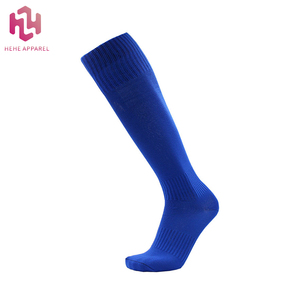 HEHE hommes femmes <span class=keywords><strong>chaussettes</strong></span> de Football de sport personnalisées couleur Pure Football professionnel respirant genou-haut entraînement de course bas longs - Product Image 2