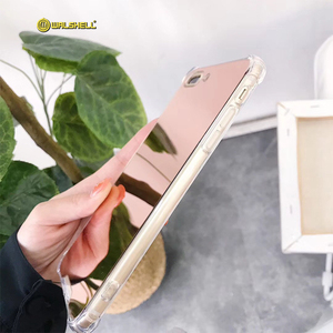 Custodia per telefono con <span class=keywords><strong>specchio</strong></span> e glitter per ragazze, <span class=keywords><strong>cover</strong></span> protettiva glitterata per <span class=keywords><strong>iPhone</strong></span> <span class=keywords><strong>11</strong></span> X 7 - Product Image 4