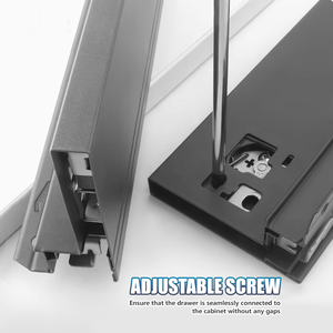 Sistema de Correderas para Cajones de Metal de Alta Calidad con Cierre Suave y Silencioso 4D para Cocina, Oficina, Sala de Estar y Dormitorio - Product Image 2