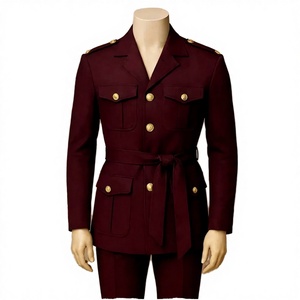 <span class=keywords><strong>ชุด</strong></span>สูทผู้ชายสีเบอร์กันดี แบบซาฟารี กระดุมแถวเดียว ปกแบบโนช์แลปเปิล ทรงเข้ารูป <span class=keywords><strong>ชุด</strong></span> 2 ชิ้น เสื้อแจ็คเก็ตและกางเกงขายาว ซิปผ่าหน้า มีไซส์พลัส สามารถสั่ง<span class=keywords><strong>ตัด</strong></span>ได้ - Product Image 3