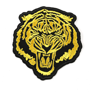 แพทช์ปักลายเสือหมาป่าสำหรับตกแต่งรองเท้า หมวก กล่อง และอุปกรณ์เสริมต่างๆ  วัสดุเสริมสำหรับงานปักด้วยคอมพิวเตอร์ - Product Image 5