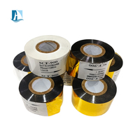 25mm 100M SCF900/LC1/FC3 estampado en caliente cinta de tinta térmica plateado oro amarillo negro lámina de estampado en caliente