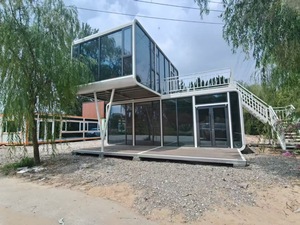 บ้านคอนเทนเนอร์เคลื่อนที่, บ้านพักแคมป์, บ้านคอนเทนเนอร์สำเร็จรูปดีไซน์สร้างสรรค์, บ้านโมดูลาร์แบบครบวงจร, บ้านคอนเทนเนอร์ฉุกเฉิน - Product Image 6