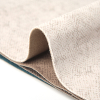 Tissu d'ameublement en suède synthétique gaufré, tissu de canapé à motif rétro pour la rembourrage de meubles