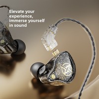Écouteurs filaires supra-auriculaires HIFI sportifs à conducteur dynamique avec câble remplaçable Type-C 3,5 mm X2 Pro – Vente en gros usine
