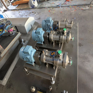 Pompe à double vis SS316L de haute qualité Source d'arrosage à moteur hygiénique conçue boussole pour le produit de pompes à confiture de beurre d'arachide - Product Image 2