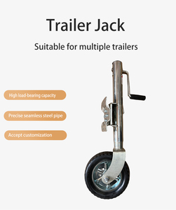 Fold <span class=keywords><strong>Jockey</strong></span> Wheel Trailer Jack Caster 254 mm 10 pulgadas 2000 Lbs - Product Image 5