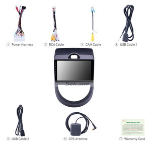 Cho Kia Soul 2010 2011 2012 2013Android Màn Hình Cảm Ứng Car Dvd Đài Phát Thanh Xếp Video Âm Thanh Gps Navigation Multimediapla Yer - Product Image 2