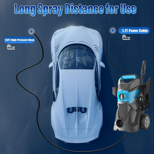 Lavadora <span class=keywords><strong>de</strong></span> <span class=keywords><strong>Autos</strong></span> Portátil Inteligente <span class=keywords><strong>de</strong></span> Alta Presión 220V con Apagado Automático, Bomba <span class=keywords><strong>de</strong></span> Agua Eléctrica para Necesidades <span class=keywords><strong>de</strong></span> Lavado <span class=keywords><strong>de</strong></span> <span class=keywords><strong>Autos</strong></span> en Casa - Product Image 4