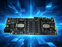 Placa de Circuito Impreso FR4 de 50 Capas con Alto Contenido de TFG, Certificación ISO9001, para Banco de Energía y UPS, Diseño de PCB y PCBA