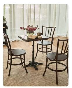 <span class=keywords><strong>Mesa</strong></span> <span class=keywords><strong>de</strong></span> centro <span class=keywords><strong>de</strong></span> estilo retro y sillas Bar Milk Tea Cafe Shop Juego <span class=keywords><strong>de</strong></span> muebles <span class=keywords><strong>de</strong></span> restaurante Juego <span class=keywords><strong>de</strong></span> restaurante, <span class=keywords><strong>mesa</strong></span> <span class=keywords><strong>de</strong></span> cena y silla - Product Image 6