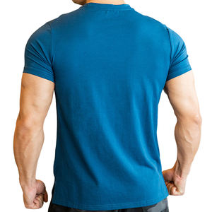 Camiseta Deportiva de Secado Rápido y Ajuste Delgado para Hombre, de Alta Calidad, para Gimnasio y Fisicoculturismo, Venta al Por Mayor OEM, Transpirable - Product Image 2