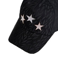 En stock – Casquettes de baseball sportives originales Barbas Hats X CT - Rockstar en daim noir à 5 panneaux avec doublure en satin – Gorras Del Barbas Hats