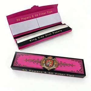 King Size 78mm 110mm Transparent <b>Rolling</b> <b>Paper</b> White or <b>Brown</b> <b>Rolling</b> <b>Paper</b> King Size 1 1/4 Size <b>Rolling</b> <b>Paper</b> Support Custom - Product Image 1