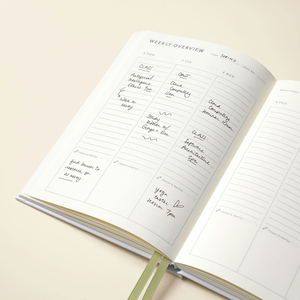 Planificador Diario, Una Página <span class=keywords><strong>por</strong></span> Día, Encuadernación en Espiral, Cubierta de Papel, Tapa Dura A5, <span class=keywords><strong>Agenda</strong></span> Académica Anual, Diario, Cuaderno con Soporte para Bolígrafo - Product Image 5