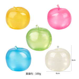 Jouet anti-stress souple et malléable en plastique transparent en forme de pomme, non rebondissant, à l'huile de coco (unisexe, à partir de 14 ans) - Product Image 4