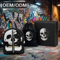 Casquettes de baseball noires G5 Flame Hip Hop Streetwear Snapback avec logo personnalisé 3D en relief et strass pour hommes, vente en gros OEM
