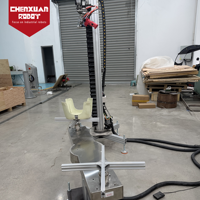 Équipement de pulvérisation à haute efficacité, Station de revêtement automatique CNC pour la finition des surfaces de pièces à formes spéciales