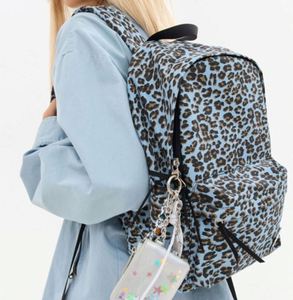 Sac à dos tendance à motif léopard pour femmes, grande capacité, sacs d'école pour étudiants, sac à dos pour adolescentes et adolescents - Product Image 3