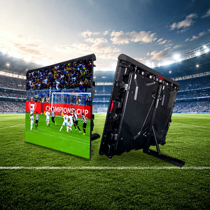 Écran LED extérieur pour stade P3.076, 960x960mm, boîtier en aluminium moulé sous pression, IP65, étanche, mur vidéo LED publicitaire pour terrain de football - Product Image 1