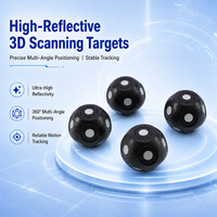 Esferas de Marcado para Escáner 3D Profesional de 6 mm y 12 mm, Acabado Mate, para Metrología de Precisión y Modelado de Fotogrametría