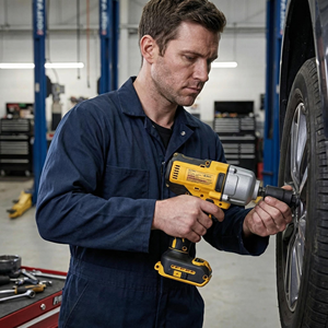 Clé à chocs DEW <span class=keywords><strong>XR</strong></span> 20V MAX originale, idéale pour le démontage des pneus de voiture, la construction d'échafaudages, l'entretien des équipements lourds - Product Image 4