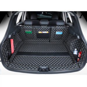 Tapis de coffre de voiture en cuir pour <span class=keywords><strong>Nissan</strong></span> <span class=keywords><strong>Qashqai</strong></span> J12 2023 2024 2025, tapis de coffre, coussin de protection, couverture, tapis, kit - Product Image 1