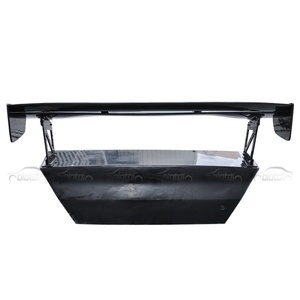 Alerón Trasero Doble de Fibra de Carbono Estilo VOL-TEX para Mitsubishi Evolution EVO 7 8 9, Tuning Automotriz - Product Image 1