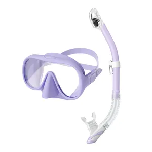 Seacurrent New Diving Goggles And Breathing Tube Spearfishing Freediving Mask Snorkel Set Diving Goggles Set